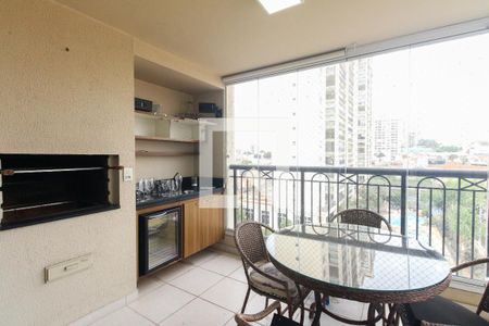 Varanda Gourmet de apartamento para alugar com 3 quartos, 94m² em Chácara Santo Antônio (zona Leste), São Paulo