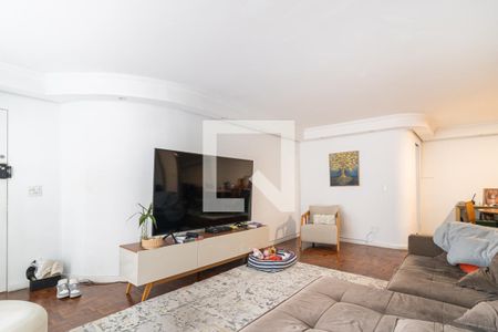 Sala de apartamento para alugar com 3 quartos, 121m² em Vila Olímpia, São Paulo