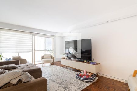 Sala de apartamento para alugar com 3 quartos, 121m² em Vila Olímpia, São Paulo