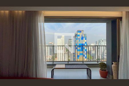 Varanda de kitnet/studio à venda com 1 quarto, 78m² em Cerqueira César, São Paulo