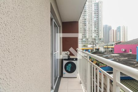 Varanda e Área de Serviço de apartamento para alugar com 1 quarto, 32m² em Tatuapé, São Paulo