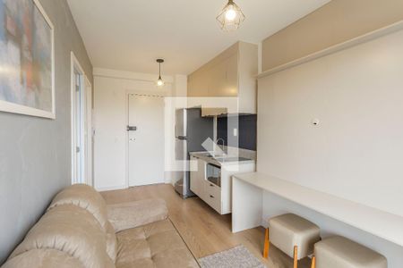 Sala de apartamento para alugar com 1 quarto, 27m² em Moema, São Paulo