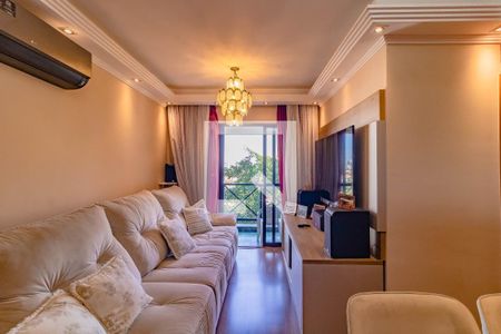 Sala de apartamento à venda com 3 quartos, 75m² em Chácara Inglesa, São Paulo