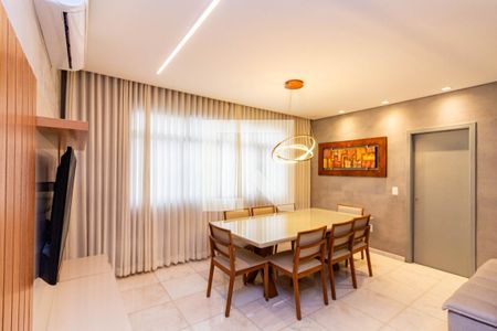 Sala de apartamento à venda com 4 quartos, 239m² em União, Belo Horizonte