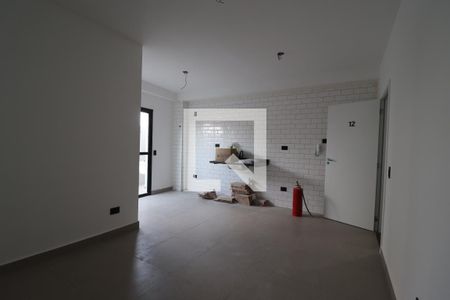 Sala de apartamento à venda com 2 quartos, 44m² em Vila Guiomar, Santo André