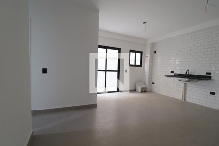 Sala de apartamento à venda com 2 quartos, 44m² em Vila Guiomar, Santo André