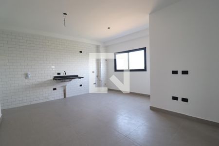 Sala de apartamento à venda com 2 quartos, 44m² em Vila Guiomar, Santo André