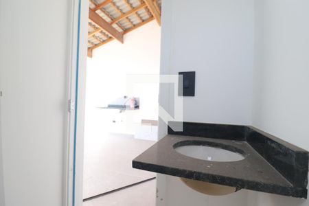 Lavabo  de apartamento à venda com 2 quartos, 88m² em Vila Guiomar, Santo André
