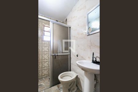 Banheiro Social de kitnet/studio para alugar com 1 quarto, 17m² em Santo Amaro, São Paulo