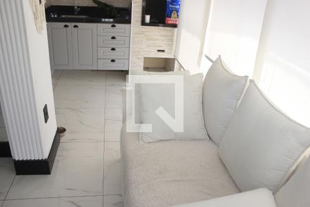 Varanda da Sala de apartamento à venda com 4 quartos, 115m² em Vila Santo Antonio, Guarulhos