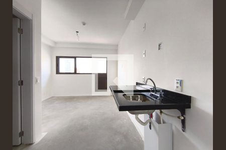 Cozinha de kitnet/studio à venda com 1 quarto, 24m² em Vila Mariana, São Paulo