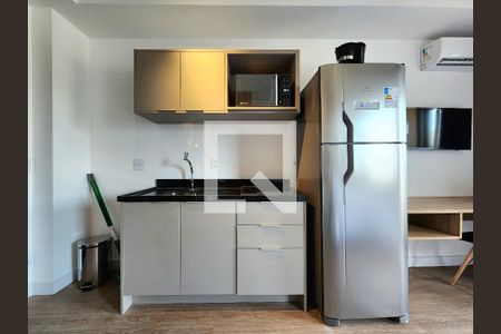 Studio de kitnet/studio para alugar com 1 quarto, 25m² em Indianópolis, São Paulo