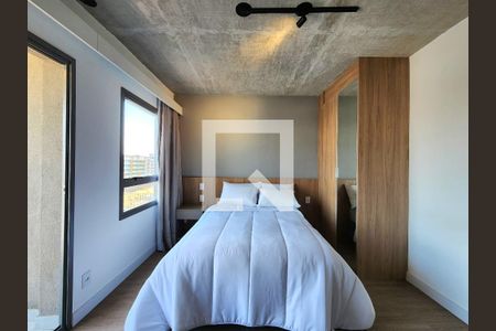 Studio de kitnet/studio para alugar com 1 quarto, 25m² em Indianópolis, São Paulo