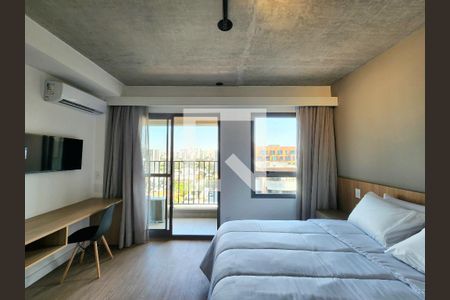 Studio de kitnet/studio para alugar com 1 quarto, 25m² em Indianópolis, São Paulo