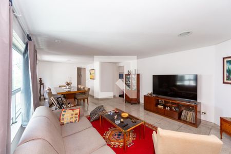 Sala de apartamento à venda com 4 quartos, 145m² em Buritis, Belo Horizonte