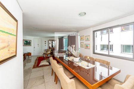 Sala de apartamento à venda com 4 quartos, 145m² em Buritis, Belo Horizonte