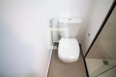 Banheiro Social de kitnet/studio à venda com 1 quarto, 22m² em Santo Amaro, São Paulo