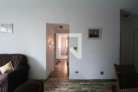 Sala de apartamento para alugar com 2 quartos, 76m² em Balneario Cidade Atlantica, Guarujá