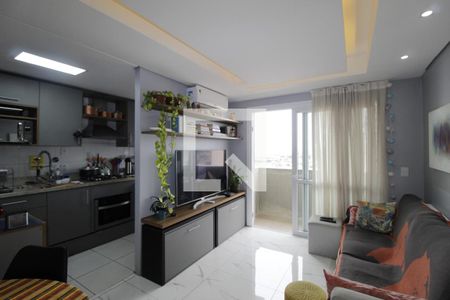 Sala de apartamento à venda com 1 quarto, 51m² em Petrópolis, Porto Alegre