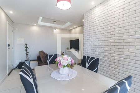 Sala de apartamento para alugar com 3 quartos, 74m² em Centro, Poá