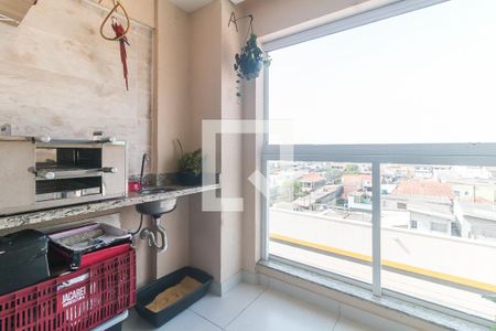 Varanda da Sala de apartamento para alugar com 3 quartos, 74m² em Centro, Poá
