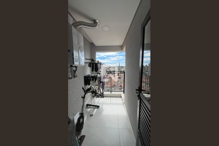 Varanda Área de Serviço de apartamento à venda com 3 quartos, 105m² em Nova Campinas, Campinas