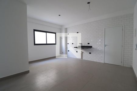 Sala de apartamento à venda com 2 quartos, 88m² em Vila Guiomar, Santo André