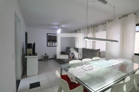 Sala de apartamento para alugar com 3 quartos, 100m² em Balneario Cidade Atlantica, Guarujá