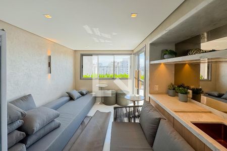 Espaço gourmet de kitnet/studio para alugar com 1 quarto, 45m² em Chácara Klabin, São Paulo