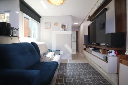 Sala de apartamento para alugar com 2 quartos, 69m² em Parque Novo Oratório, Santo André