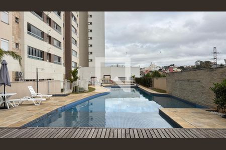 Piscina de apartamento à venda com 2 quartos, 78m² em Campestre, Santo André