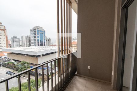 Varanda de kitnet/studio à venda com 1 quarto, 25m² em Vila Mariana, São Paulo