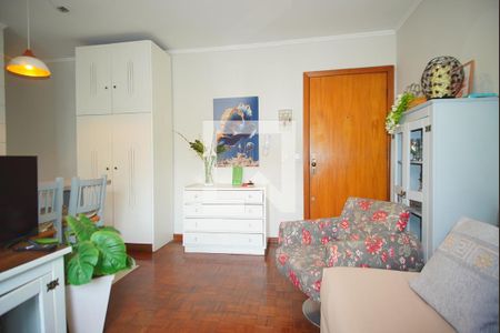 Sala do Apartamento 1 de apartamento à venda com 1 quarto, 40m² em Higienópolis, Porto Alegre