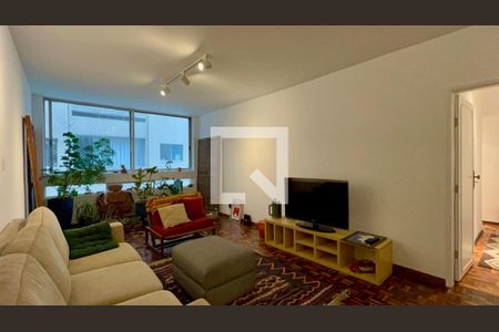 Sala de TV de apartamento à venda com 3 quartos, 131m² em Jardim Paulista, São Paulo