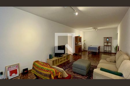 Sala de TV de apartamento à venda com 3 quartos, 131m² em Jardim Paulista, São Paulo