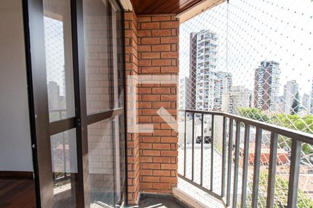 Varanda da sala de apartamento para alugar com 2 quartos, 55m² em Vila Mariana, São Paulo