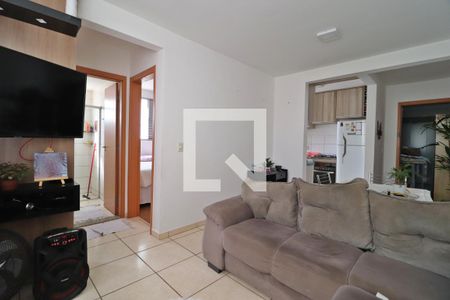 Sala de apartamento para alugar com 2 quartos, 47m² em Presidente Roosevelt, Uberlândia