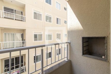 Varanda gourmet de apartamento à venda com 2 quartos, 44m² em Novo Mundo, Curitiba
