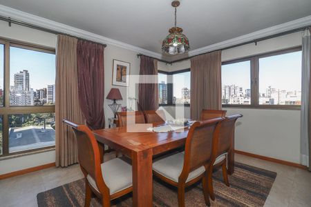 Sala de apartamento à venda com 3 quartos, 223m² em Petrópolis, Porto Alegre