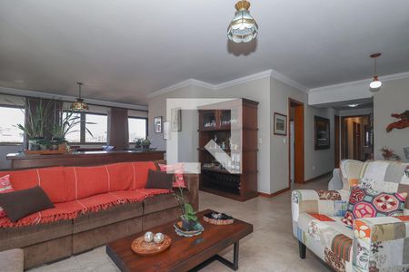 Sala de apartamento à venda com 3 quartos, 223m² em Petrópolis, Porto Alegre