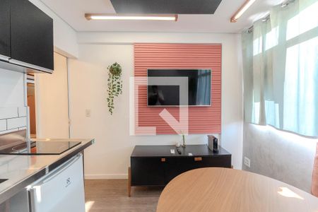 Sala/Cozinha de apartamento à venda com 2 quartos, 42m² em Bela Vista, São Paulo