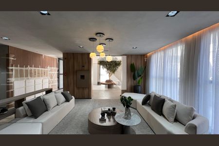 Hall Social de kitnet/studio para alugar com 1 quarto, 25m² em Jardim das Cerejeiras, São Paulo
