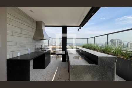 Área Comum - Churrasqueira de kitnet/studio à venda com 1 quarto, 25m² em Jardim das Cerejeiras, São Paulo