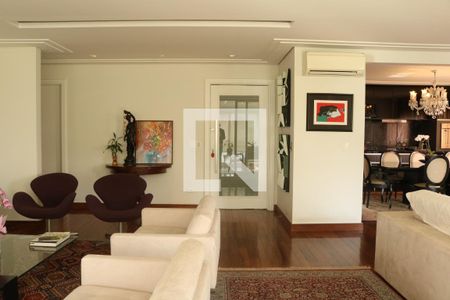 Sala de apartamento para alugar com 4 quartos, 267m² em Perdizes, São Paulo