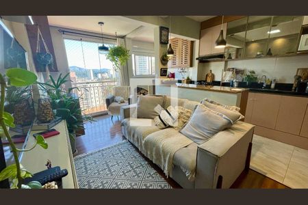 Sala de apartamento para alugar com 2 quartos, 63m² em Vila Milton, Guarulhos