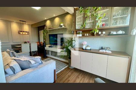 Sala de apartamento para alugar com 2 quartos, 63m² em Vila Milton, Guarulhos