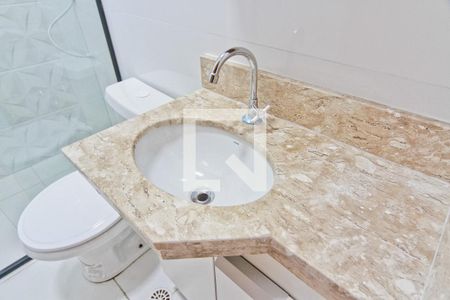 Banheiro de apartamento para alugar com 1 quarto, 31m² em Vila Guilherme, São Paulo