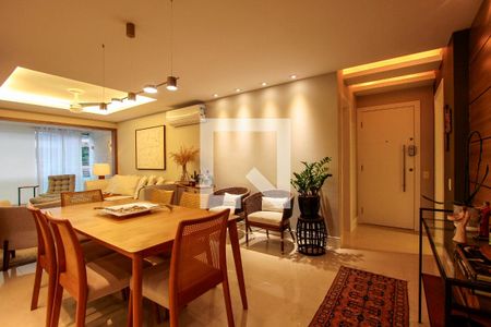 Sala de apartamento à venda com 3 quartos, 130m² em Barra da Tijuca, Rio de Janeiro