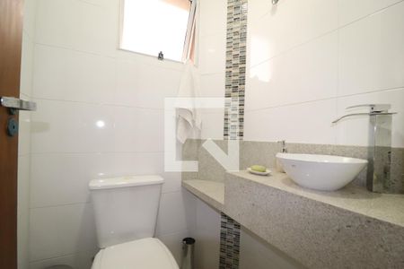 Lavabo de apartamento à venda com 3 quartos, 108m² em Campestre, Santo André
