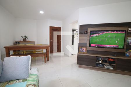 Sala de apartamento à venda com 3 quartos, 108m² em Campestre, Santo André